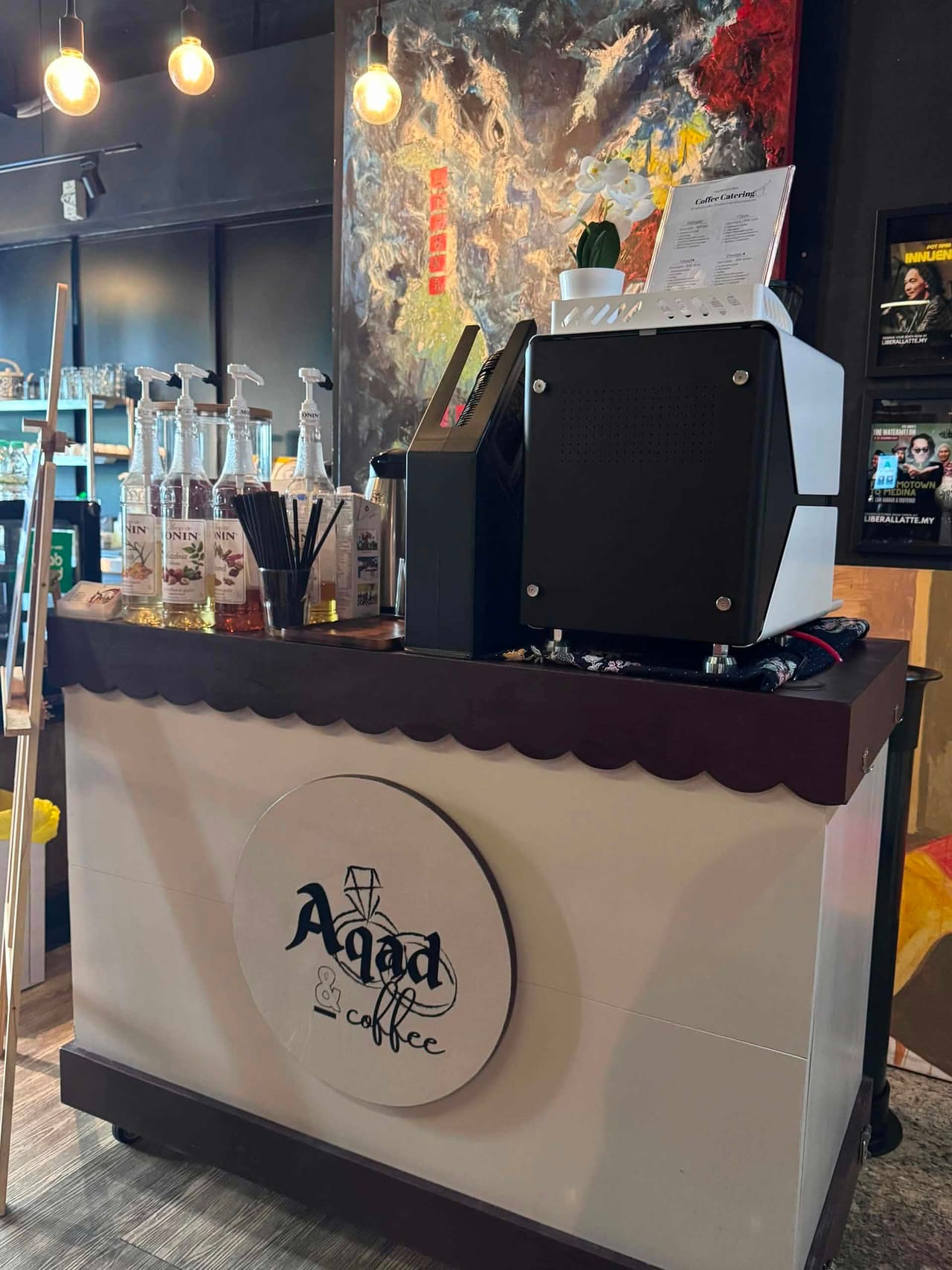 Live Brew Coffee 500 Cups for Prestige Event